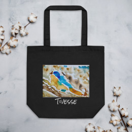 Blue Bird of Happiness Eco Tote Bag