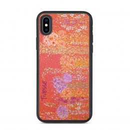 Peachy Flowers Biodegradable phone case