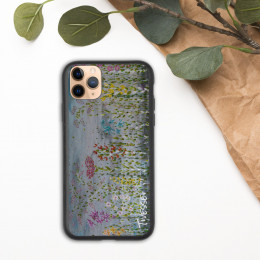 Spring Storm Flowers Biodegradable phone case