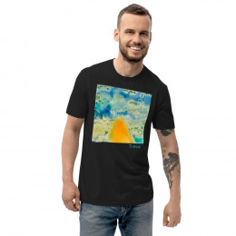 Kayak in a Downpour Unisex recycled t-shirt