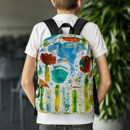 Sea Flowers Backpack