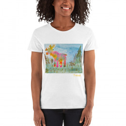Moose on the Loose Women's short sleeve t-shirt